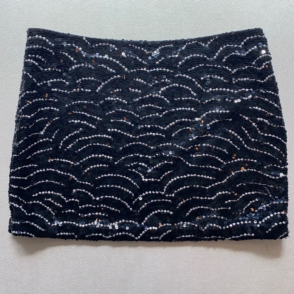 Gryphon sequin mini skirt